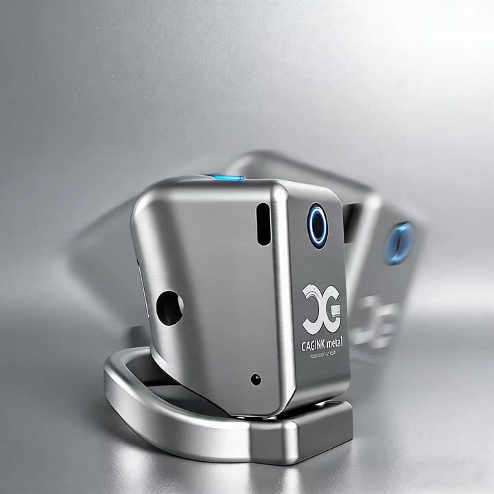 BUYBOOS × QIUI APP Remote Control Metal Cock Cage Male Chastity Cage Sissy Chastity Device CB Urethral Lock Penis Lock Sex Toy for Men Gay